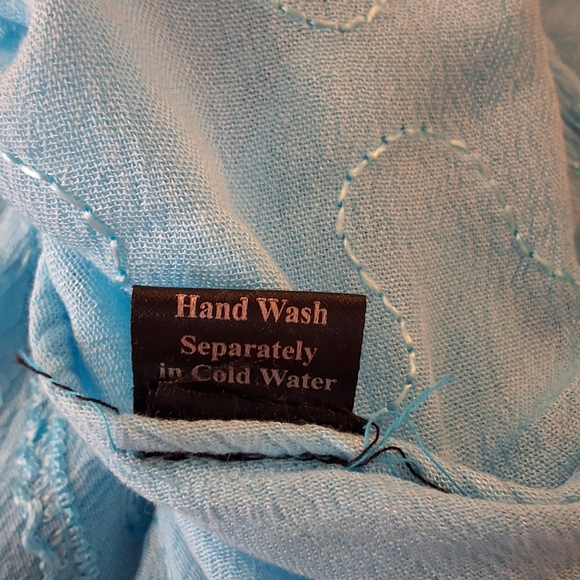 SHORE Drive, Small, NWT Tank HI Low Embroidered Coverup - Picture 6 of 7